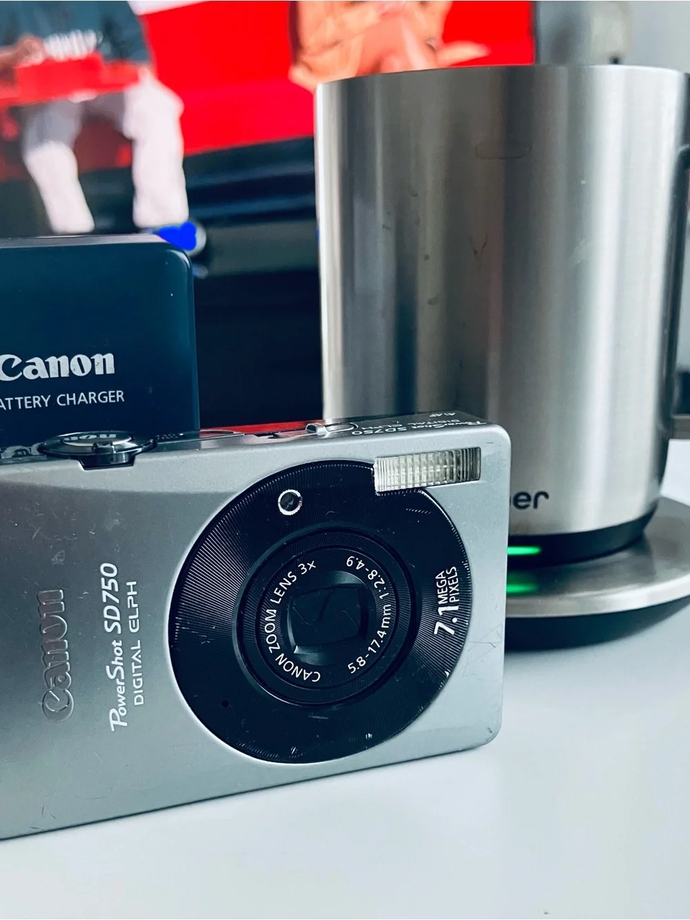 ⚡ ICONIC Y2K AESTHETIC - CANON POWERSHOT SD750 DIGITAL CAM BUNDLE ⭐️